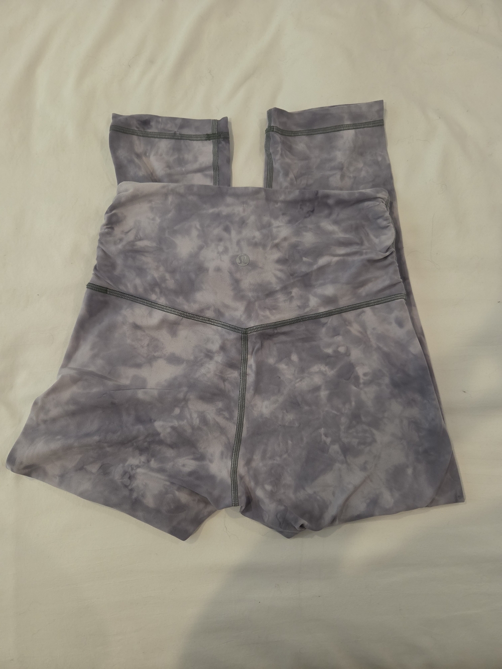 Lululemon Diamond Dye Gray Criss-cross Waist